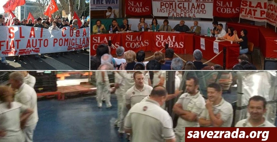 Italijanski sindikati u FIAT-u podržali štrajk kragujevačkih radnika!